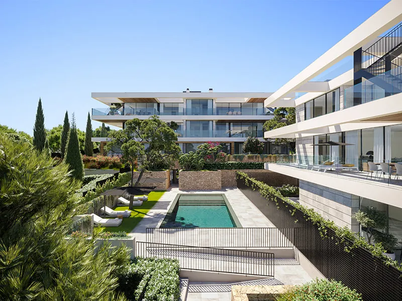 Luxury apartment with panoramic sea views in Cala Mayor Mas — photo 4