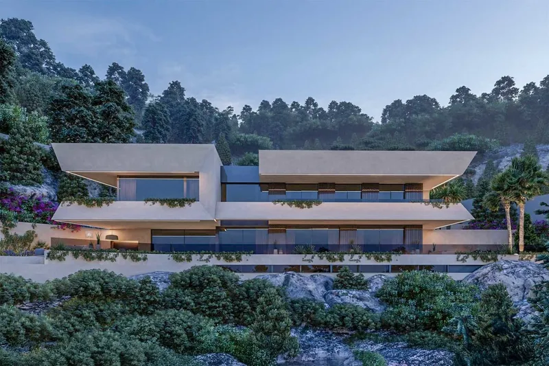 Spacious building plot with panoramic views and project for exclusive villa in Son Vida — photo 11