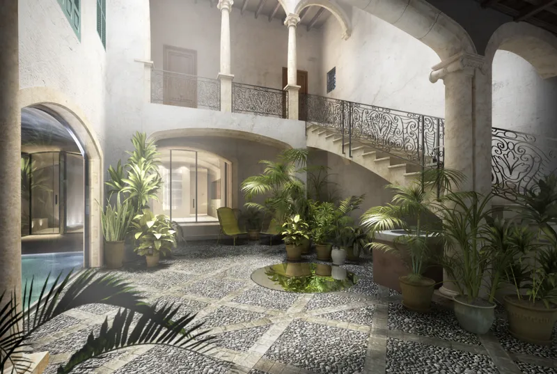 Attic with terrace in the old town of Palma — photo 1