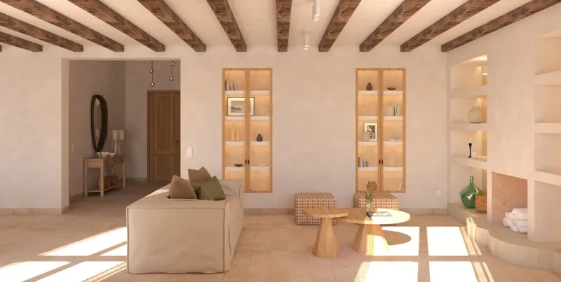 Pollença ideal family home country property for sale with mountain view and swimming pool — photo 3