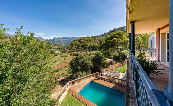 Villa with views, sun and pool in Port Sóller — photo 1