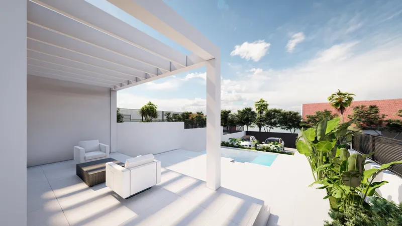 Villa in Bahia Grande - Terrace with pool — photo 1