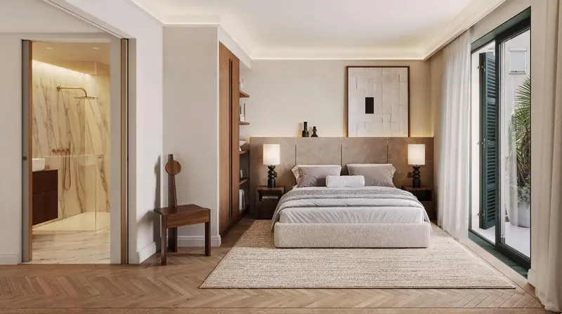 Three-bedroom penthouse with pool and sea views in El Molinar, New Development — photo 8