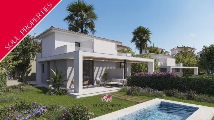Exclusive single-family chalet NEW DEVELOPMENT in Cala Romántica, Mallorca, Balearic Islands — photo 1
