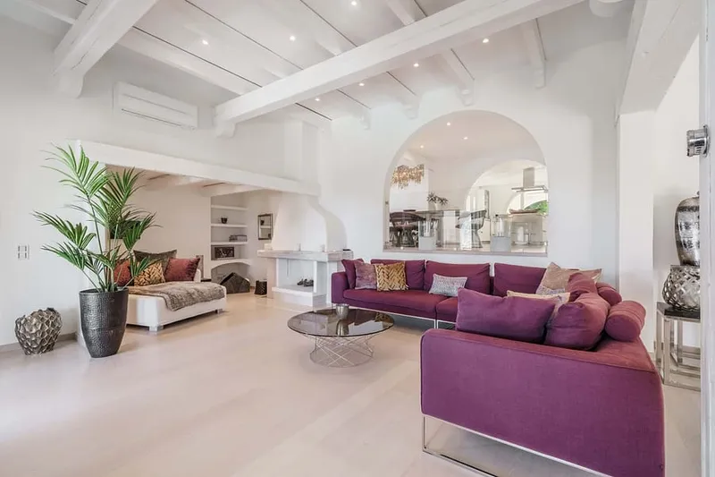 Mallorcan-style villa with breathtaking sea and harbor views — photo 6