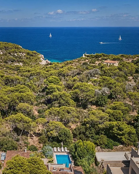 Mediterranes Meerblick Chalet in Cap des Moro - drei Schlafzimmer, Pool und überdachte Terrasse in Strandnähe — photo 4