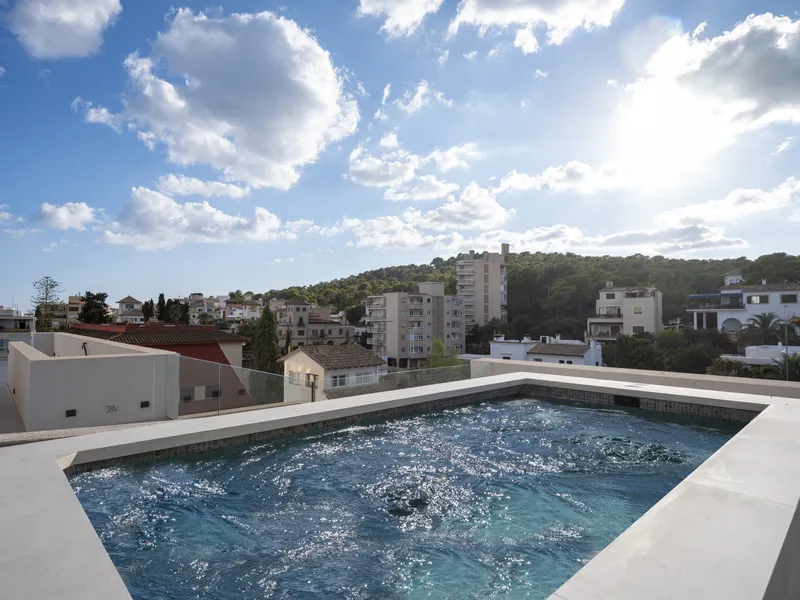 Exclusive penthouse for sale in Palma, Son Armadams, with roof terrace and private pool — photo 1