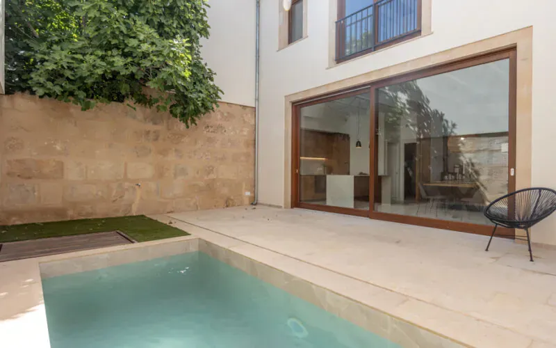 Design town house with patio pool, roof terrace and relaxed village lifestyle in Pollença – PM07392 — photo 1