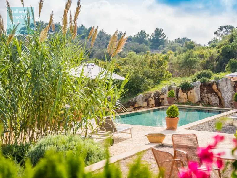 Son Servera Finca with distant sea views & a swimming pool — photo 3