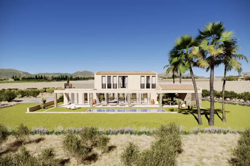 Located on a large plot of 16,450 m² just minutes from the heart of Muro, this beautifully designed finca - currently under construction - — photo 10