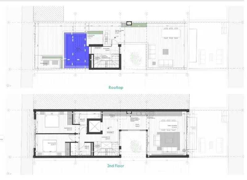 Exclusive duplex penthouse facing the sea with private pool in Can Picafort — photo 9