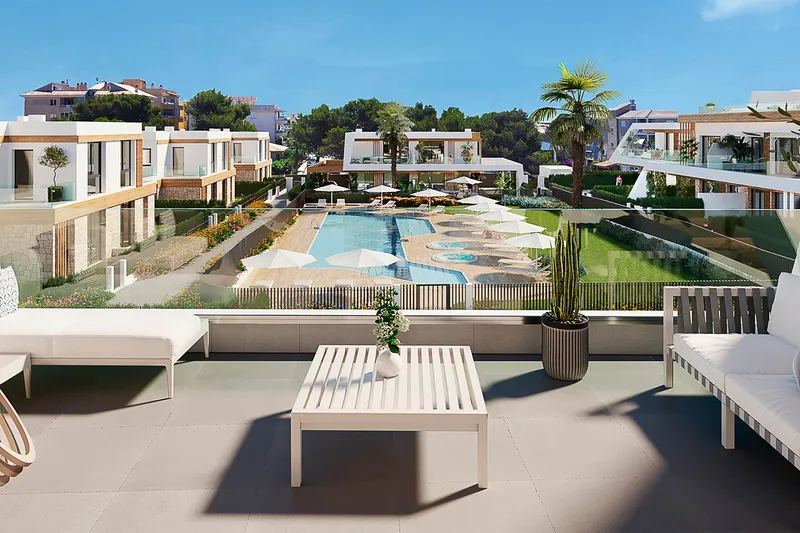 Furniture + Kitchen Furniture incl. First-Class New Build Villa with 3 Bedrooms, Private Garden and Community Pool — photo 8