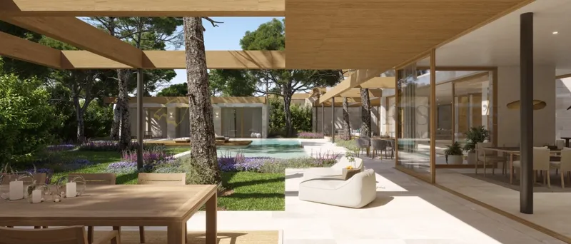 Plot in Santa Ponsa with building project for exclusive villa with pool and garden — photo 4