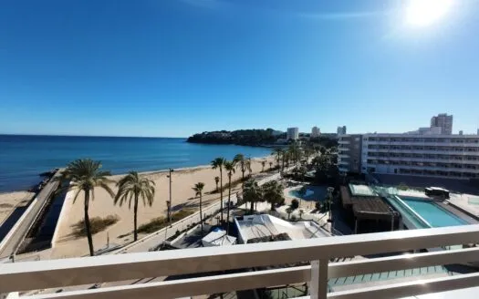 Stunning reformed sea view apartment in the Wavehouse community, Magaluf – For Rent — photo 1