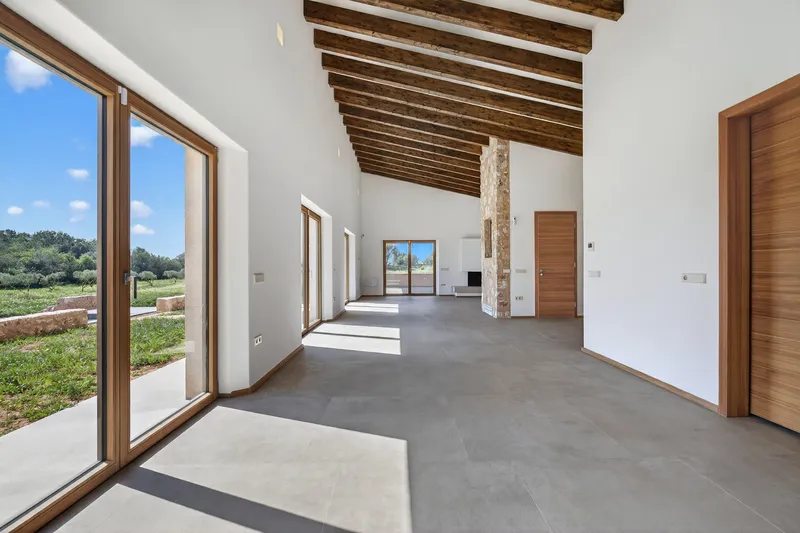 New build finca with natural stone facade and far reaching views in Campos — photo 6