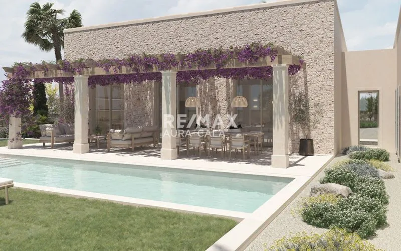 Fantastic finca to build with pool in Campos — photo 1