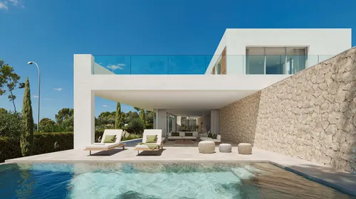 Newly built modern villa for sale in Sol de Mallorca — photo 1