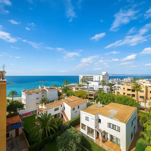 Spectacular penthouse with 115 m² terrace and 360º views in Can Pastilla — photo 1