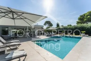 Ref. PRO242 – Elegant villa with spacious open-plan living areas, high-end finishes and large saltwater pool in an exclusive location in Porto Petro, Punta d’es Port — photo 7