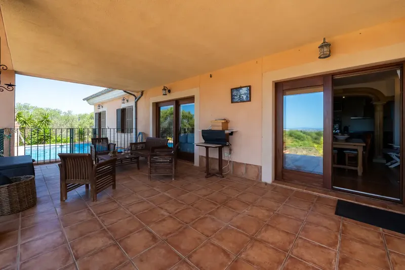 Exclusiva finca con piscina y vistas despejadas al mar y a la Sierra de Tramuntana en Son Gual II — photo 7