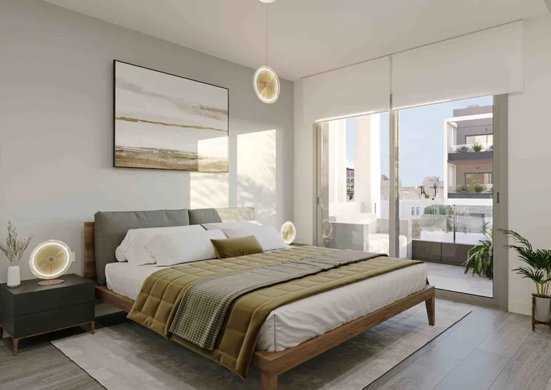 New building (under construction): Penthouse apartment with roof terrace — photo 4