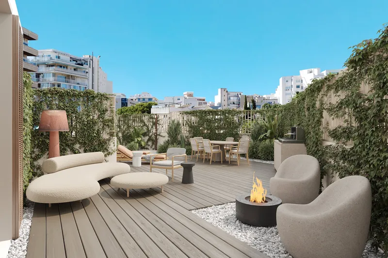 Apartment in Palma - Large terrace with city view — photo 1