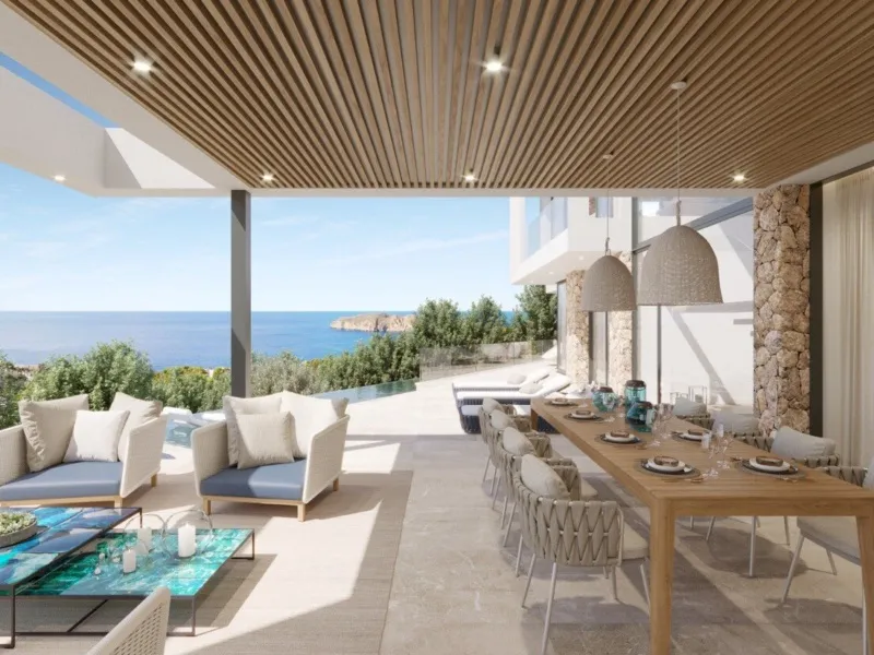 Luxury villa with spectacular sea views in Nova Santa Ponsa - Santa Ponca - 4 Bedrooms, 536 m² — photo 2