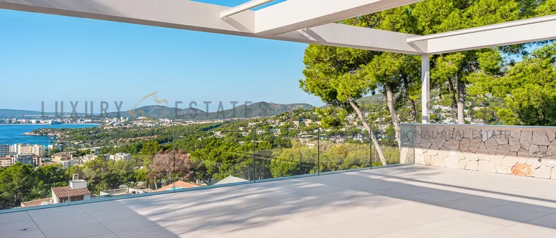 New build villa in Portals Nous with great sea views — photo 12
