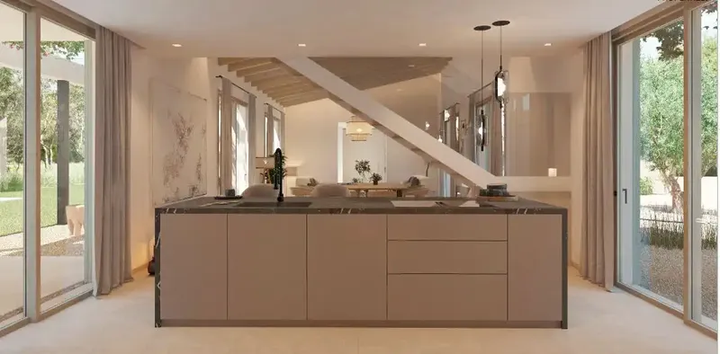 This impressive finca in S'Horta is located in the beautiful southeast of Mallorca, a few kilometers from the well-known Vall d'Or golf course — photo 5