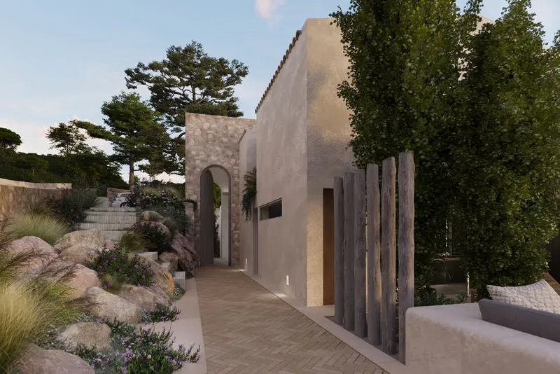 Building plot with project for an exclusive designer villa — photo 12
