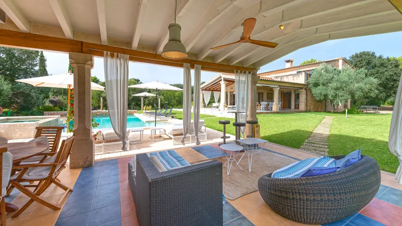 Charming finca in Pollensa, close to the golf course with large garden and pool — photo 5