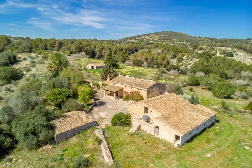 San Lorenzo, unique natural stone finca with a 50-hectare plot in Sant Llorenç — photo 1