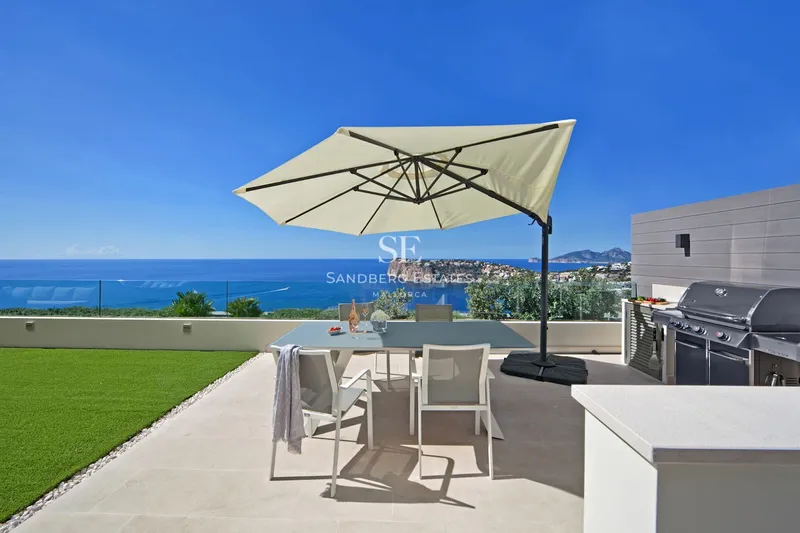 Modern Villa with Panoramic Sea Views for Sale in Port Andratx — photo 9