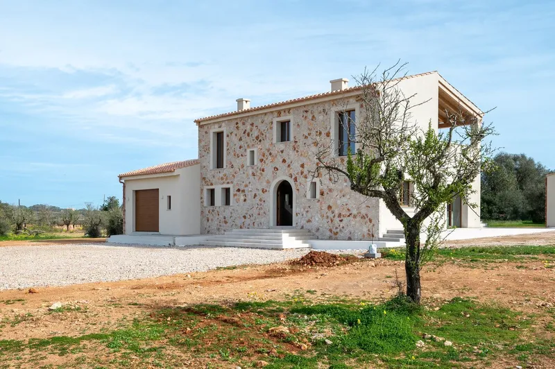 Modern Mediterranean finca with countryside views in Ses Salines — photo 1