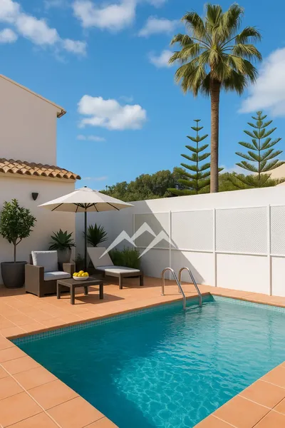 Chalet with large garden and pool in Son Rapinya — photo 9