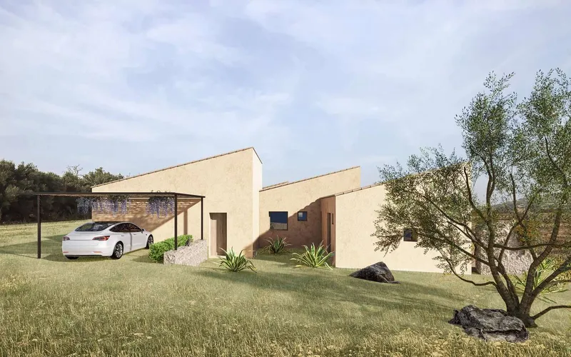 Einmaliges Baugrundstück mit exklusiven genehmigten Finca-Projekt — photo 2