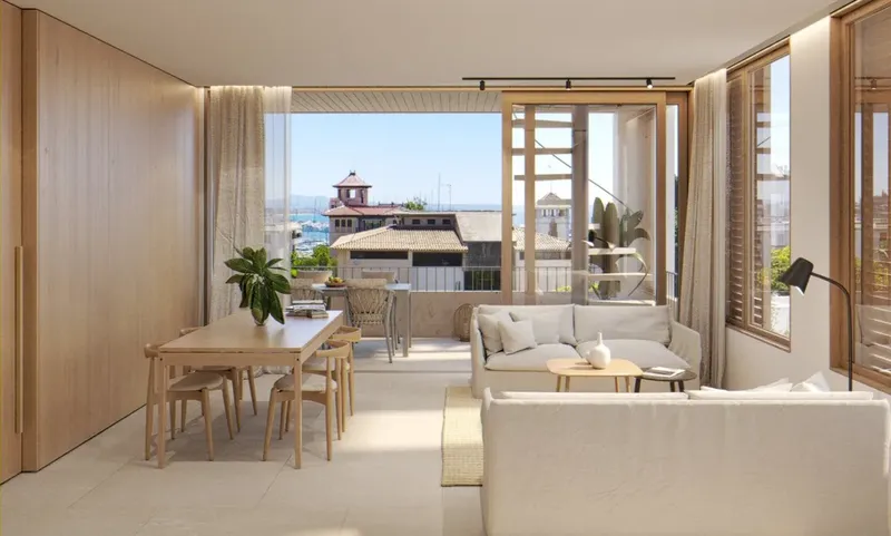 Penthouse in exclusive residential complex in Son Armadans — photo 1