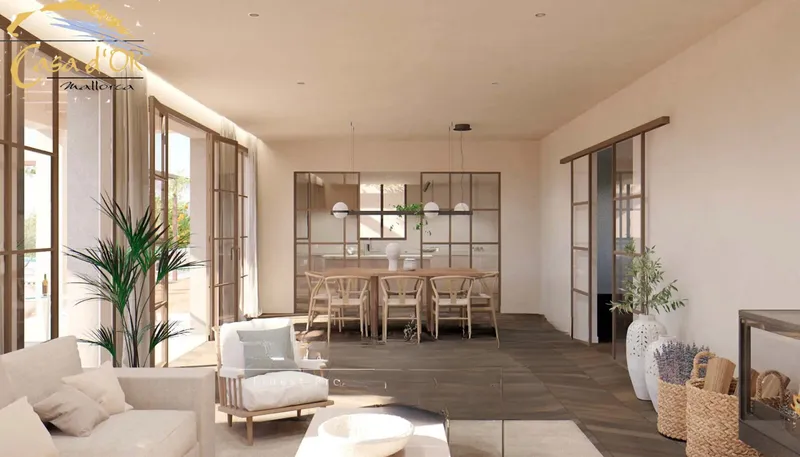 Beautiful new built country house with sea views very close to Porto Cristo — photo 4