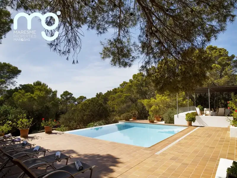 Located 5 minutes from the quiet area of Cala Saona and its crystal-clear turquoise blue beaches on the island of Formentera, this refuge house offers — photo 9