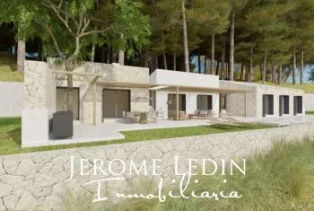Design house near Sineu with beautiful view — photo 1