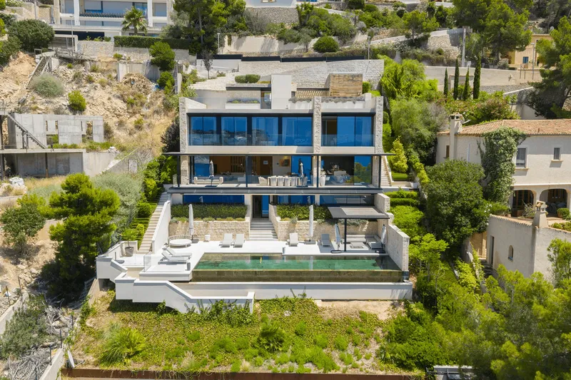 Villa with stunning sea views in Cala Llamp — photo 1