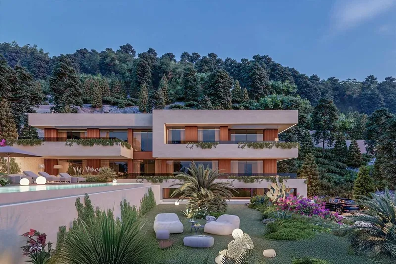 Peaceful building plot with sea views and project for elegant villa in Son Vida — photo 7