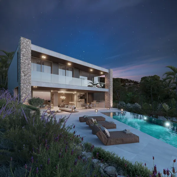 Newly built villa with sea views, pool and luxury design in Costa d'en Blanes — photo 4