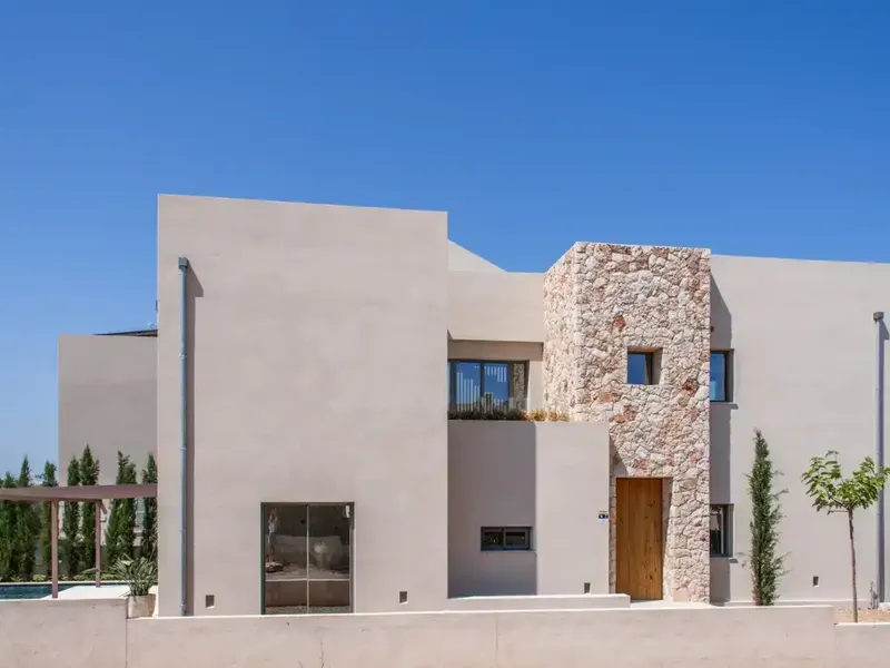 Espectacular villa contemporánea en la tranquila zona de Montfarrutx, Colonia de Sant Pere, con piscina y vistas al mar. — photo 1