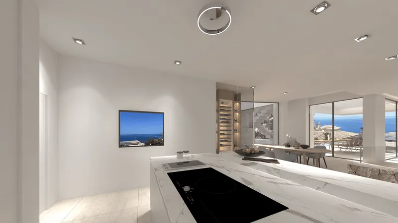 Modern villa with sea views in El Toro — photo 7