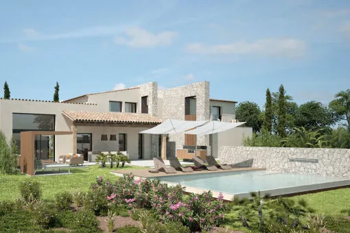 Campos: Modern, spacious exclusive building plot with approved project in a quiet top location between Llucmajor and Campos — photo 8