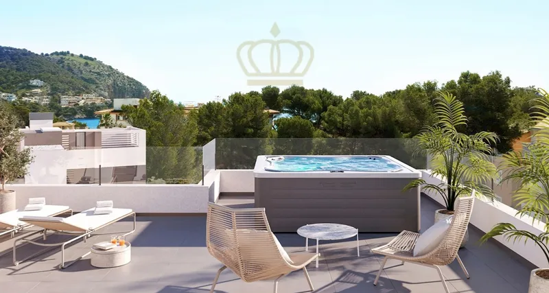 Fantastic penthouse in the new development project on Canyamel beach in Mallorca — photo 1