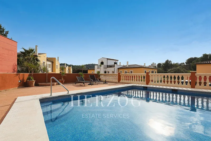 Mediterranean golf house with panoramic views in Camp de Mar — photo 2