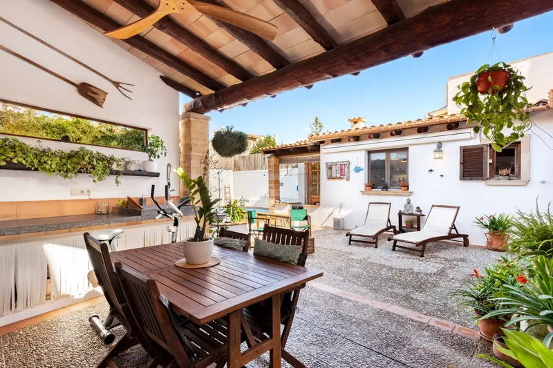 Terraced house with pool in Capdepera — photo 1