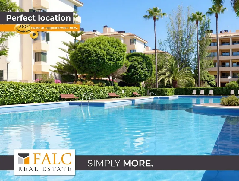 Attractive Apartment Near the Beach with a Pool Complex — photo 1